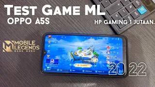 Test Game Mobile Legends Di Hp OPPO A5S Di Tahun 2022 Wtf..!!