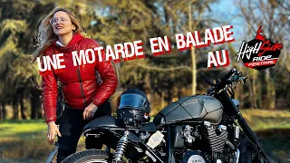 Une MOTARDE en week-end ! Balade dans le Vercors - High side festival et veste Segura