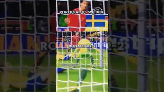 Portugal vs Sweden | Ronaldo hattrick edit