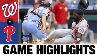 Nationals vs. Phillies Game 1 Highlights (7/29/21) | MLB Highlights