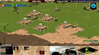 C4T5 - AoE 2vs2 Assyrian BiBi, Thầu vs Chim Sẻ, DXC Ngày 1-10-2018