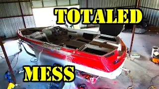 Super Boat Super Wrecked Copart Rebuild Part 5