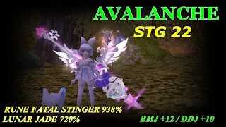 Avalanche STG 22 | Fatal Stinger 938% | Dragon Nest SEA