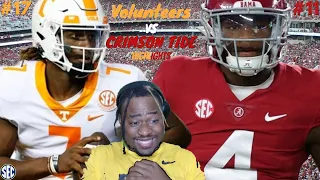 #11 Alabama vs #17 Tennessee | 2023 College Football Highlights! Reaction