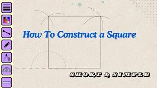 How to construct a square