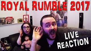 WWE ROYAL RUMBLE 2017 - THE ROYAL RUMBLE MATCH!!! LIVE REACTION!!!