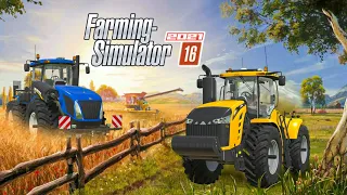 Only New Holland and JCB Fastrac Tractor Challenge in Fs16 | Fs16 Multiplayer | Timelapse |