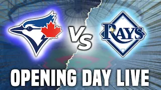 TORONTO BLUE JAYS vs. TAMPA BAY RAYS - Opening Day - LIVE Play By Play/Reaction (Mar 28 2024)