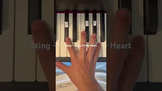 From “Leon” - Sting - Shape Of My Heart - piano tutorial