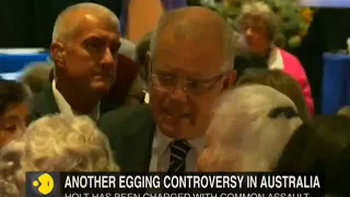 Australia: Protester charged for striking PM Scott Morrison with an egg