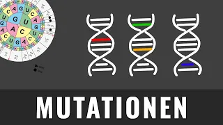 Mutationsarten | Genmutation, Genommutation, Chromosomenmutation | Biologie kurz erklärt