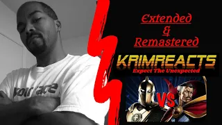 Dr Fate vs Dr Strange Rap Battle Extended + Remastered REACTION | KrimReacts #375
