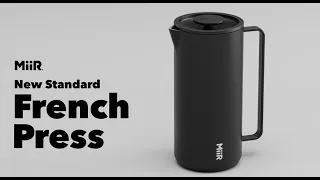 MiiR New Standard French Press Instructions