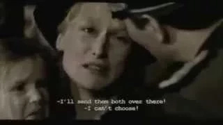 Meryl Streep  -  The Sophie's  choice  - the real choice -the best scene-