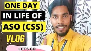 One Day in Life of ASO (CSS) 🔥| GOLDEN ASO | Vlog