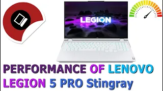 Honest Review | LENOVO GAMING LEGION 5 PRO | Stingray WHITE | 82JD005KIN | No Cut performance test