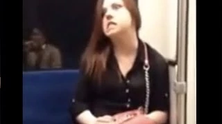 Demon Possessed Woman Does UNTHINKABLE To Man On The Train - Caught On Camera