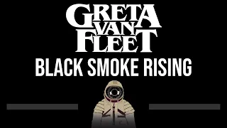 Greta Van Fleet • Black Smoke Rising (CC) 🎤 [Karaoke] [Instrumental Lyrics]