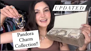 UPDATED | MY PANDORA BRACELETS + CHARM COLLECTION | DISNEY PARKS EXCLUSIVE CHARMS!