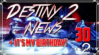 Destiny 2: Vostok, Sentinel Titan, Destiny Item Manager, + My Birthday!