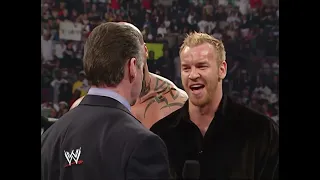 Mr. McMahon Confronts Christian | WWE RAW | 4/18/2005