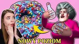 Straszna Nauczycielka POWIĘKSZYŁA DONUTY EKIPY 🍩 Scary Teacher 3D #27