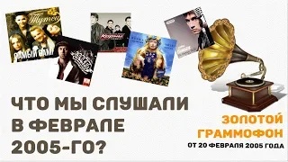 Что мы слушали в феврале 2005-го? По хит-парадам #2. Золотой граммофон