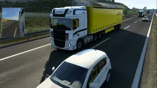 DAF XF105 Super Space from Naples to Pescara (Italy) - Euro Truck Simulator 2 gameplay (Part 2 of 2)