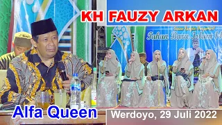 Pengajian kh fauzi arkan terbaru bersama Alfa Queen ngaji bareng warga werdoyo demak 2022