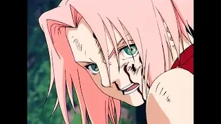 Sakura vs the Sound Ninjas | Naruto