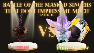 BOTMS V - Battle 3: "That Don't Impress Me Much" by Shania Twain