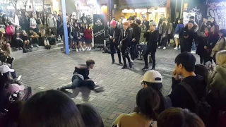 [댄스팀 맥스 Maxxam] BlockB "Her" cover 안무 홍대댄스버스킹 20170321화 [Korean Hongdae Kpop Street Dance Busking]