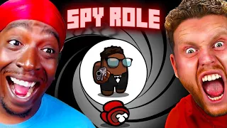 THROWBI RETURNS! SIDEMEN AMONG US SPY ROLE: THE IMPOSTER HAS A HIDDEN CAMERA