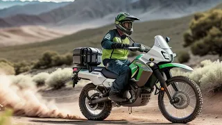 A New Era Dawns Kawasaki Reveals the 2025 KLR 700 Baja, Challenging the Honda XL750 Transalp