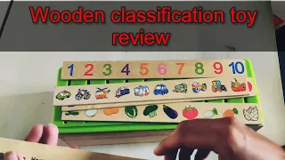 wooden classification review #woodenclassification #educationaltoysforkids