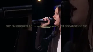 Daneliya Tuleshova Sings "Tears of Gold" By Faouzia With lyrics 4k - America's Got Talent 2020