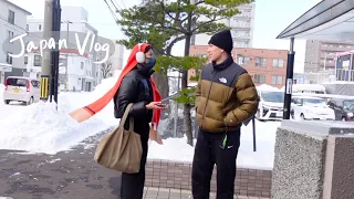 Surprising Dwight in Sapporo 🥹❄️