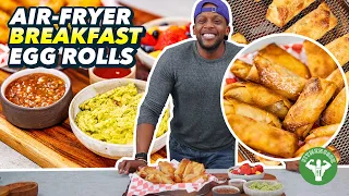 Air Fryer Breakfast Egg Rolls Recipe