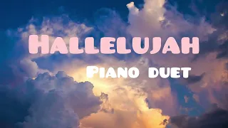 HALLELUJAH / LEONARD COHEN - 1 PIANO / 4 HANDS (beginners)