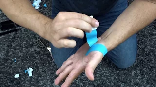 Thumb Strain Pain Kinesio Taping Thenar Eminence | Northern Soul channel