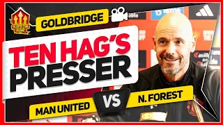 TEN HAG PRESS CONFERENCE REACTION! MAN UNTED vs NOTTINGHAM FOREST