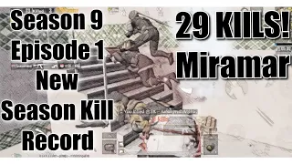 29 KILLS | Solo Vs Squad | Miramar | New Season Kill Record | Pubg Mobile