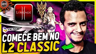 A MELHOR FORMA DE COMEÇAR NO LINEAGE 2 CLASSIC OFICIAL | LINEAGE 2 PARA INCIANTES