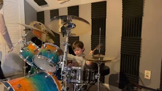Dorian jamming out with cousin Ben