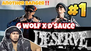 DESERVE - Skusta Clee & Flow G (Official Music Video) Prod. by Flip-D | REACTION VIDEO | GRABE GAR😱