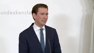 Statement von Bundeskanzler Sebastian Kurz (ÖVP) zur weiteren Vorgehensweise in der Bundesregierung