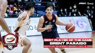 NCAA Season 98 | Best Player: Brent Paraiso (Letran vs Perpetual)