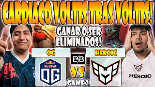 OG VS HEROIC BO2[GAME 2]TIMADO, WISPER, CEB VS K1 HECTOR, SCOFIELD- DREAMLEAGUE SEASON 22-DOTA-ESB