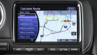 2016 NISSAN GT-R - Navigation Functions Disabled While Driving