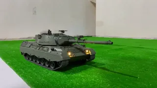 Hooben New 1/16 Leopard 1A5 Test run